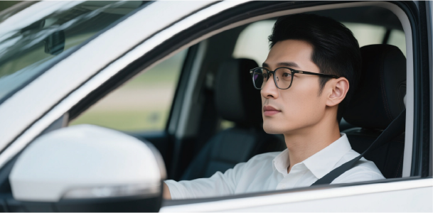 驾驶用镜人群